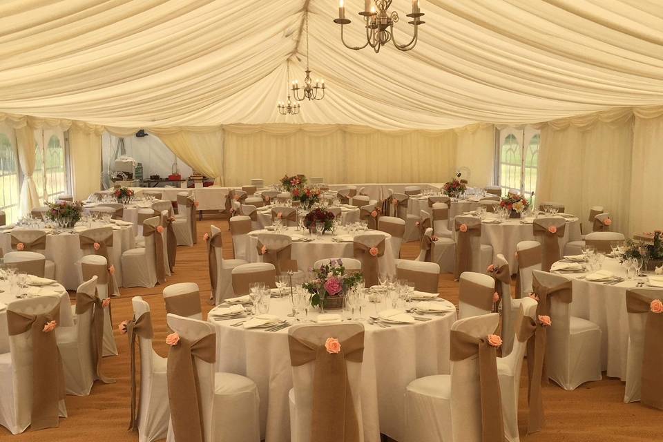 Hessian sashes