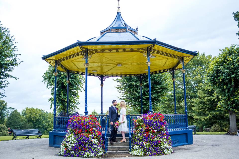 The band stand