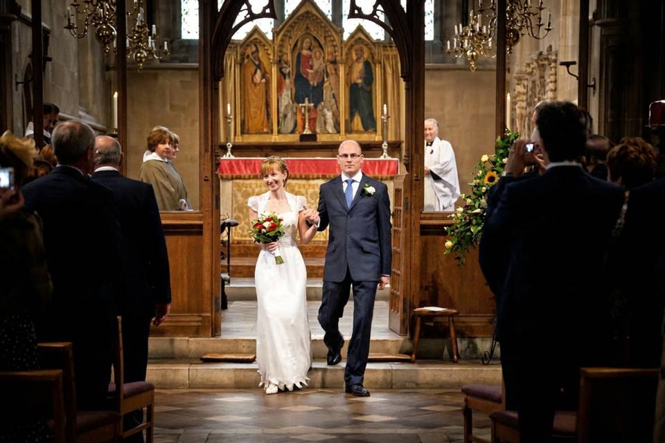 Church wedding