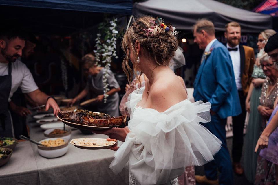 BBQ wedding