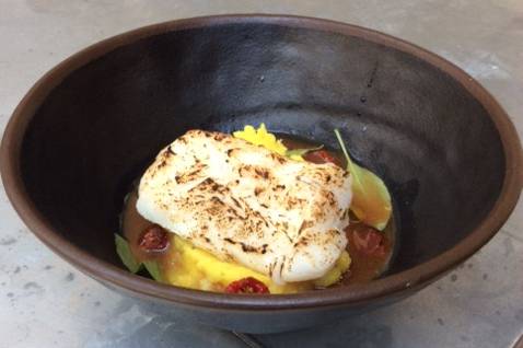 Monkfish, coconut, lemongrass