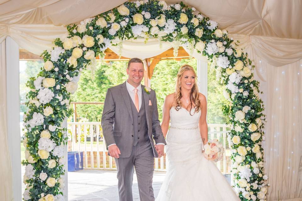 Personalised ceremony space