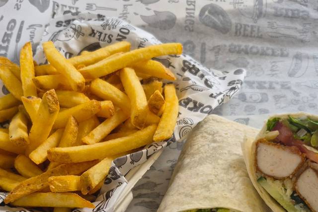 Southernfried chicken wrap