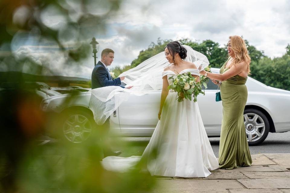 Reception arrival