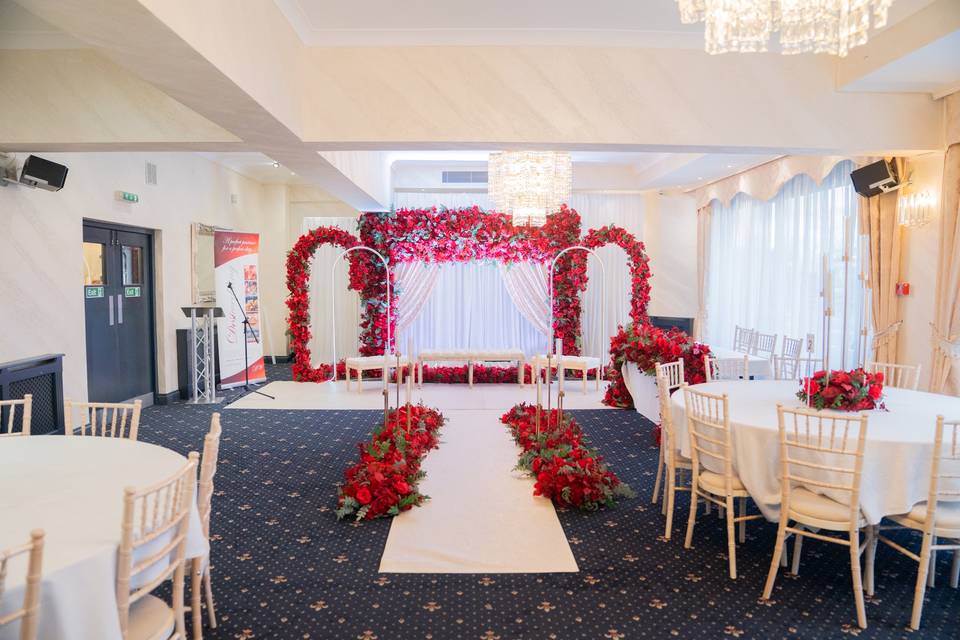 Ground floor falme banquetinh