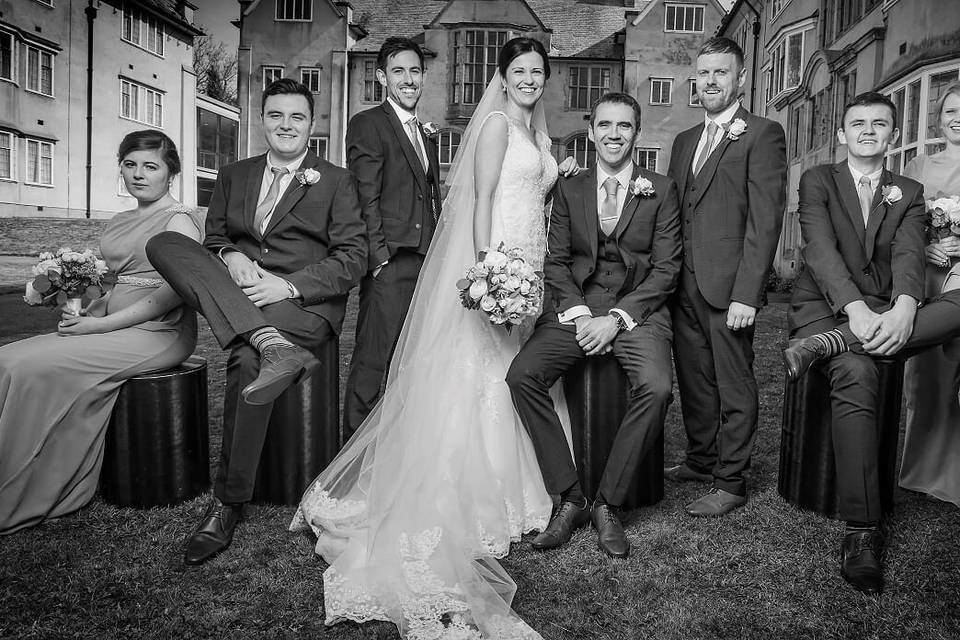 Priodasau Neuadd Hugh Owen Hall Weddings