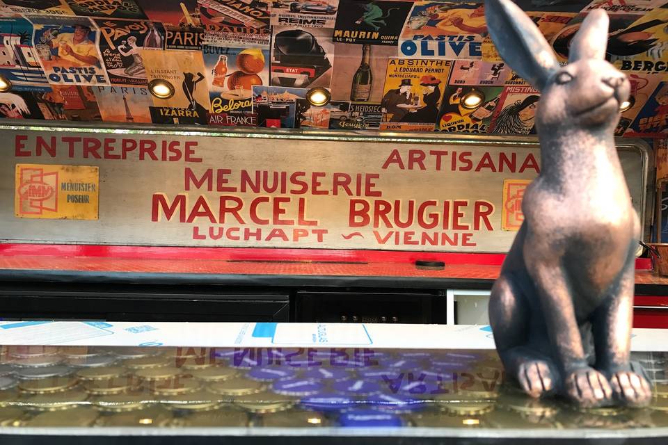 Inside Marcel's Bar