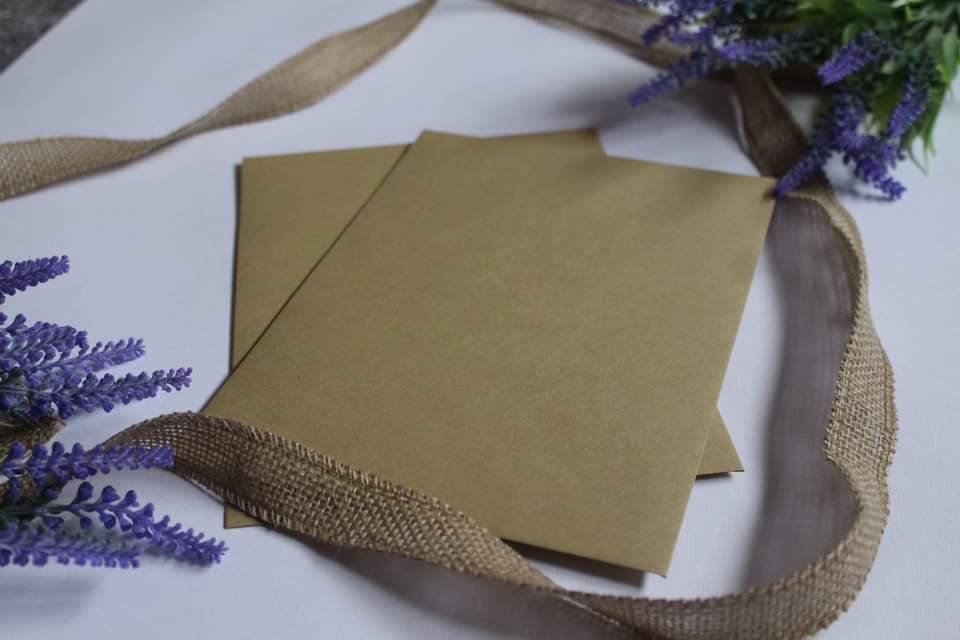 Kraft envelopes