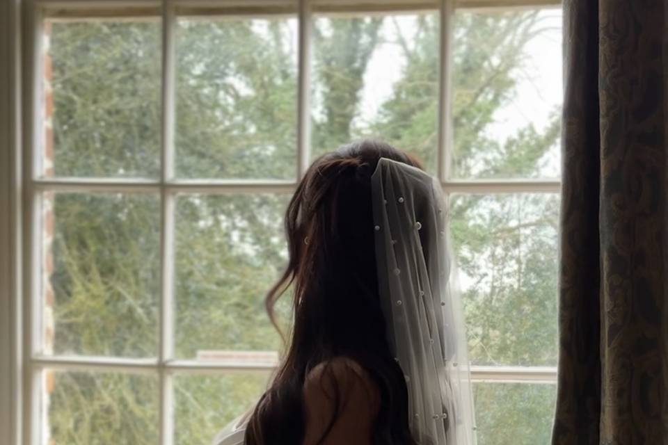 Bride shot