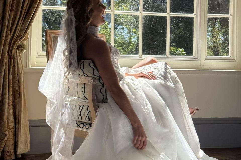 Bride shot