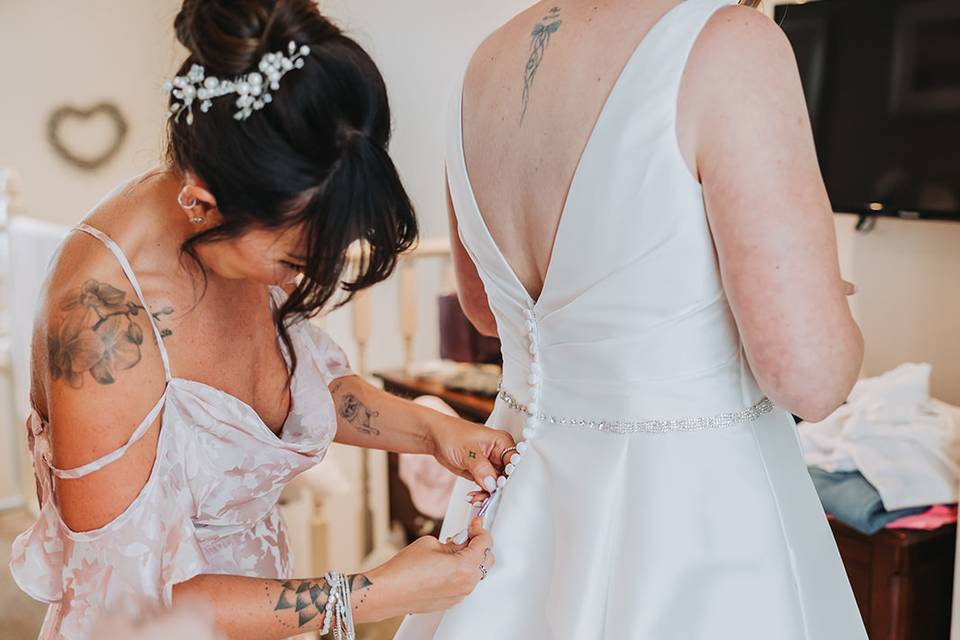 Bridal prep