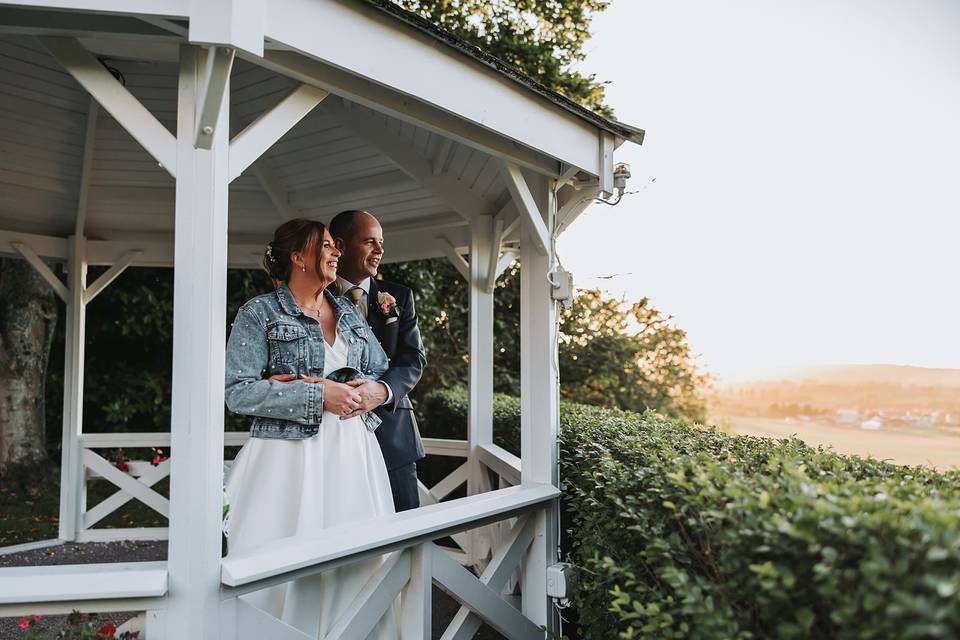 Sunset gazebo