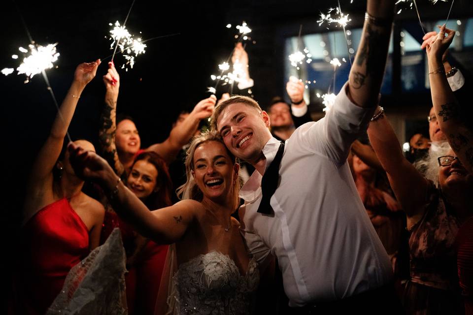 Healey Barn - Sparklers