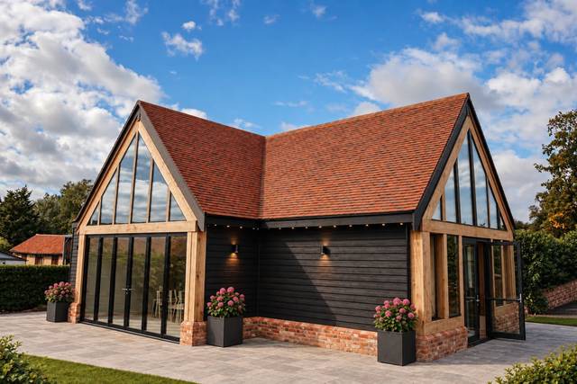 New-barn exterior