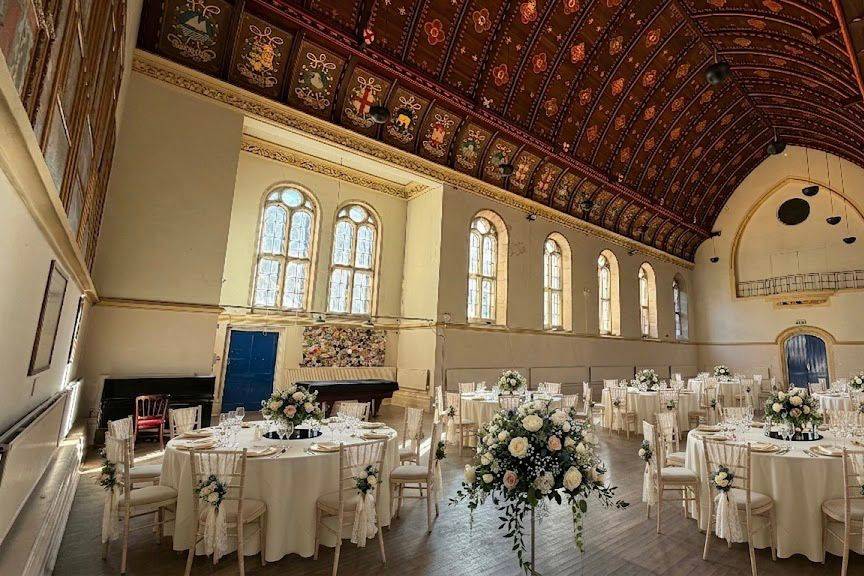Great hall set up