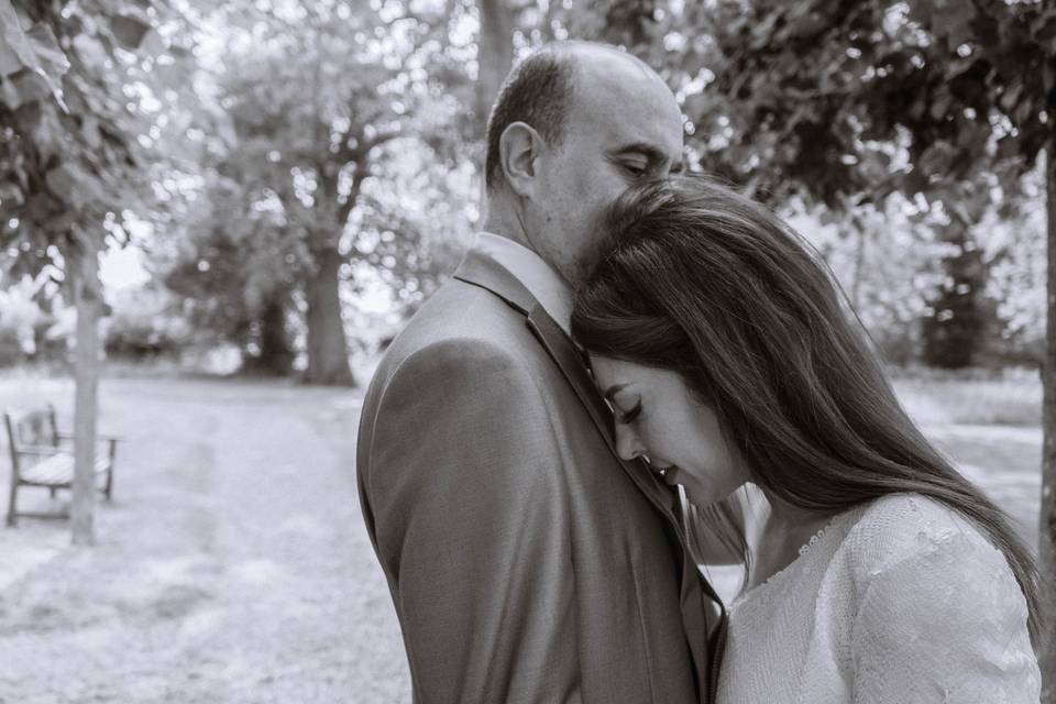 Editorial Couple Embrace