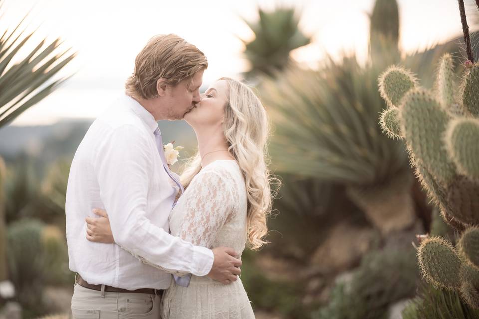 Couple shoot in Eze, France