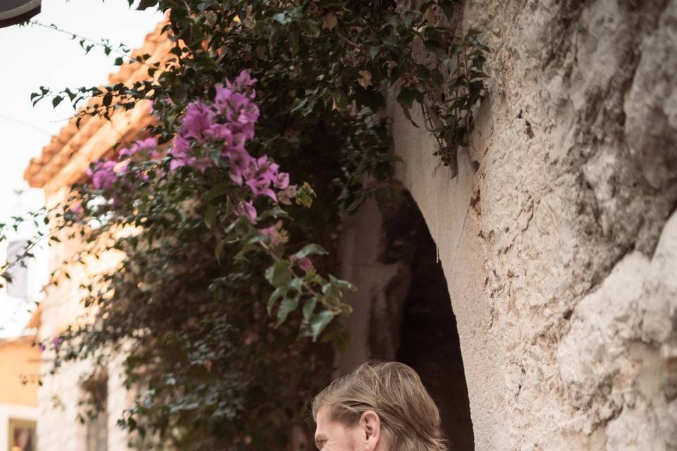 Couple shoot in Eze, France