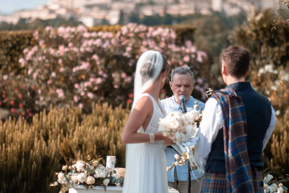 Wedding in Assisi