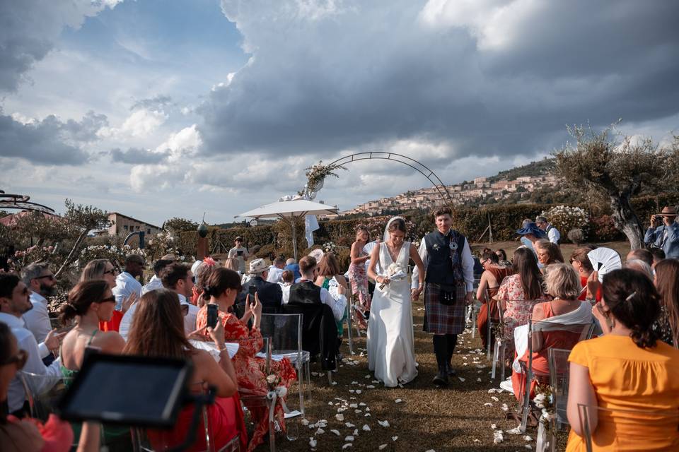 Wedding in Assisi