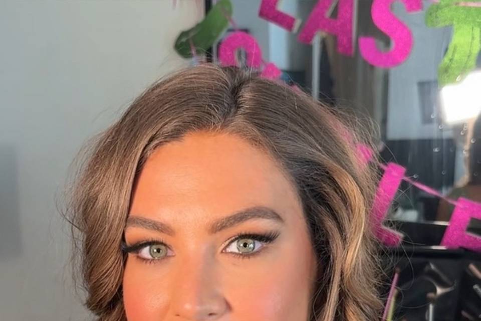 Bridesmaid glam