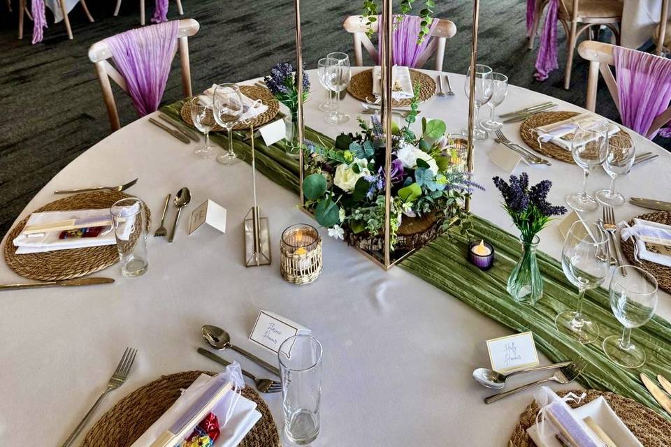 Lilac & Sage Green