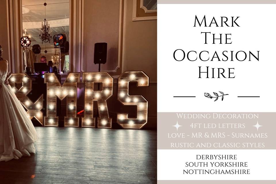 Mark The Occasion Hire