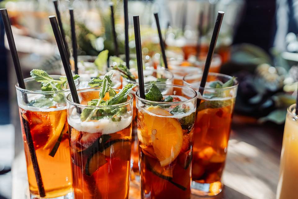Welcome drinks