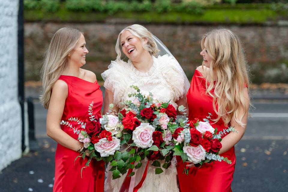 Women in red
