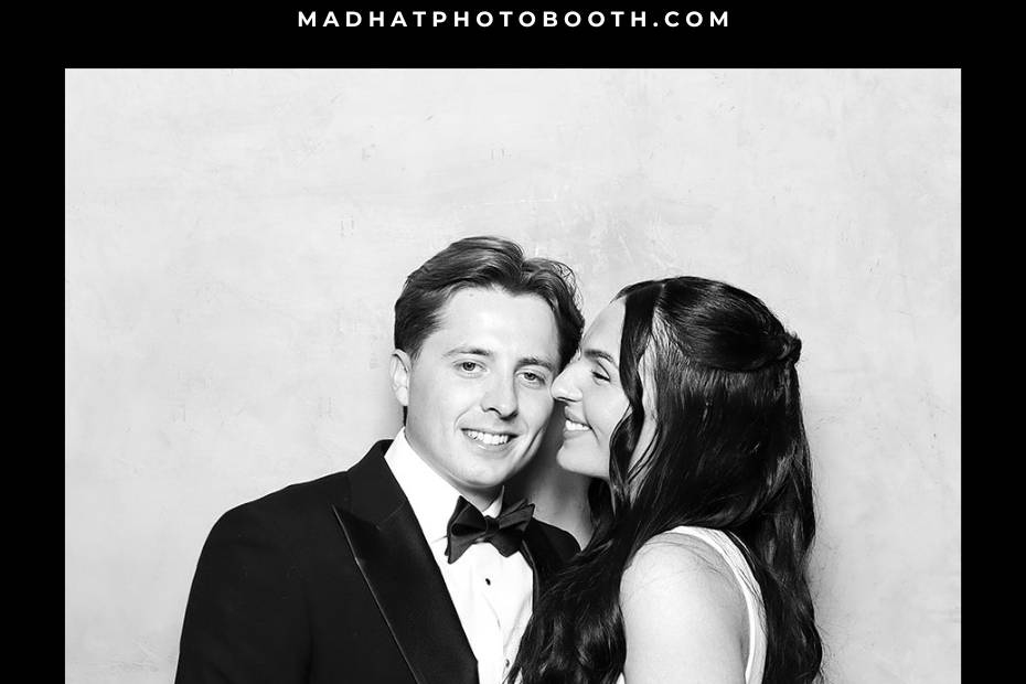 B&w kardashian booth