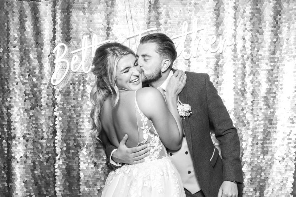 Wedding photo booth