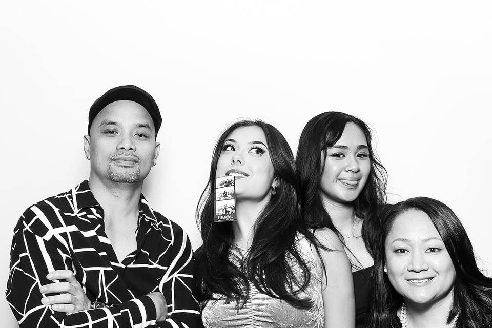 Party photo booth hire