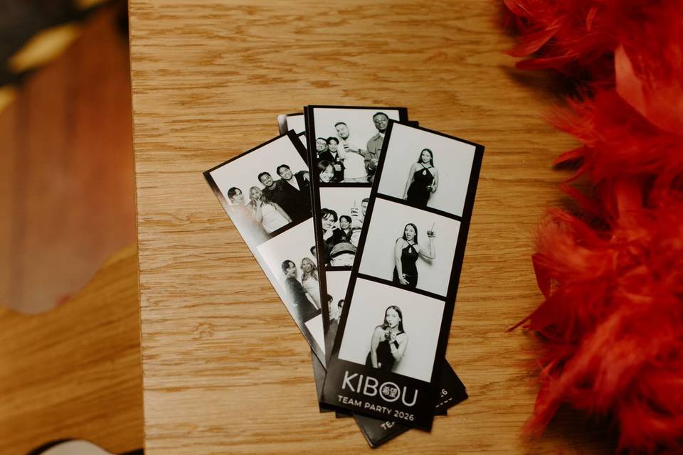 Photo booth strips