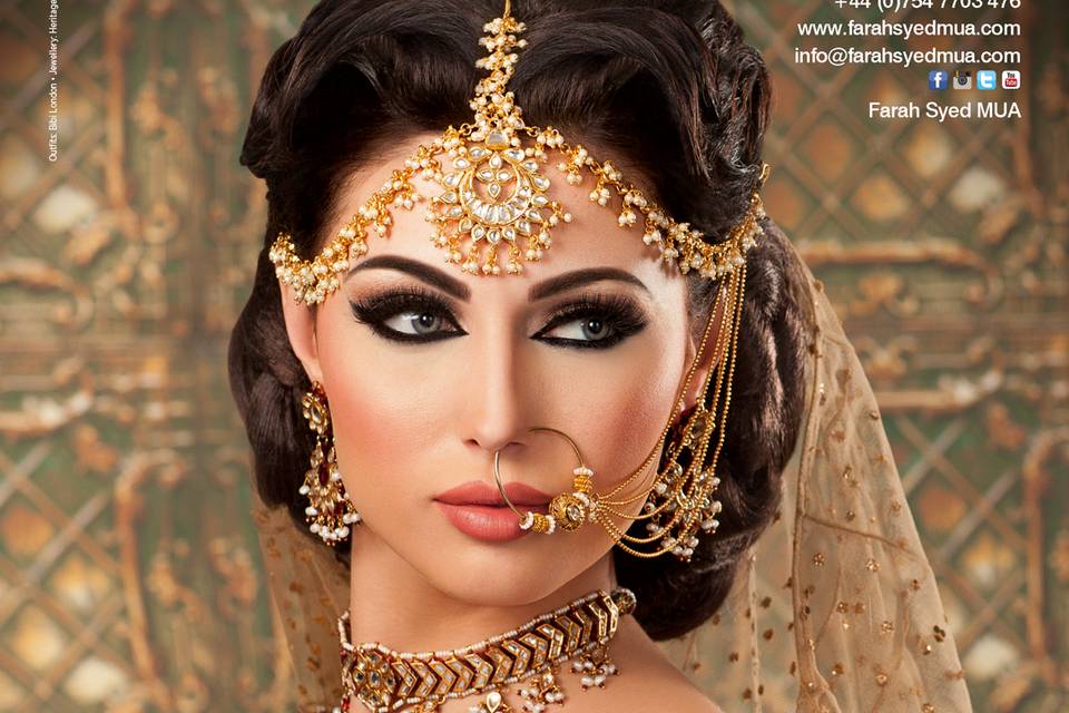 Asian bridal makeup