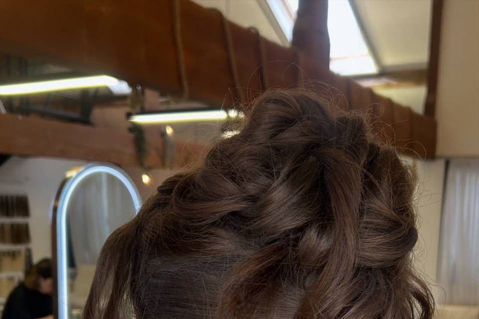 High bun
