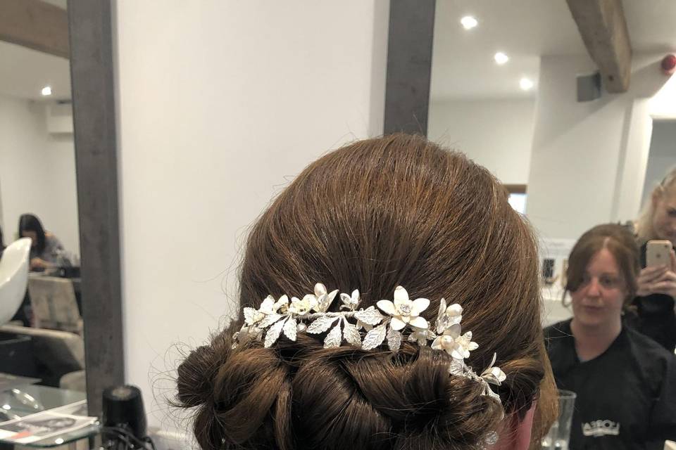 Wedding hair