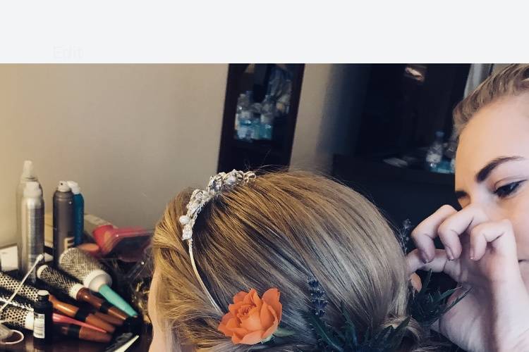 Elegant updo