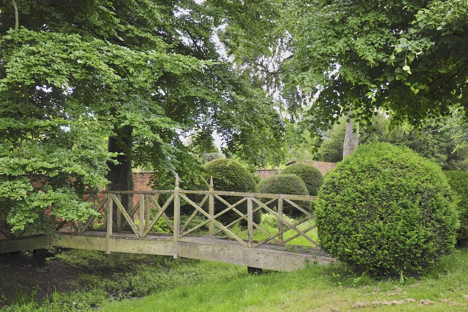 Bridge to the walled garden