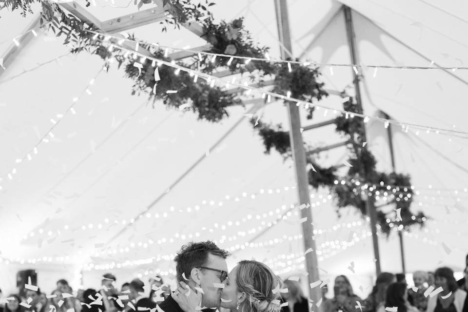 Bride and Groom First dance