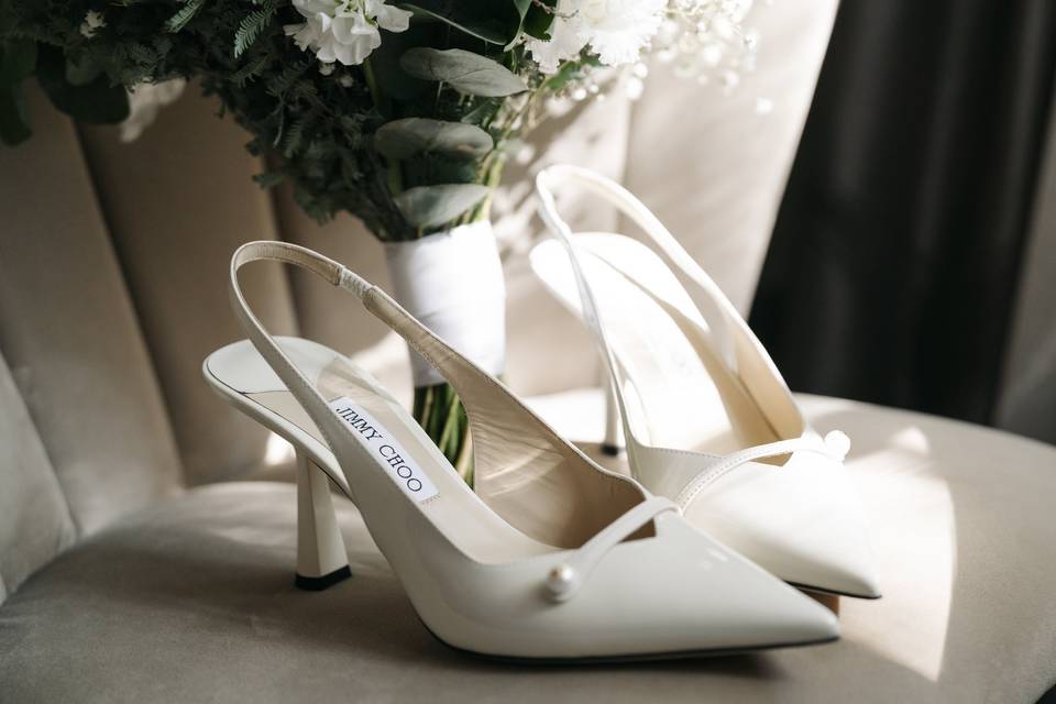 Brides Jimmy Choos