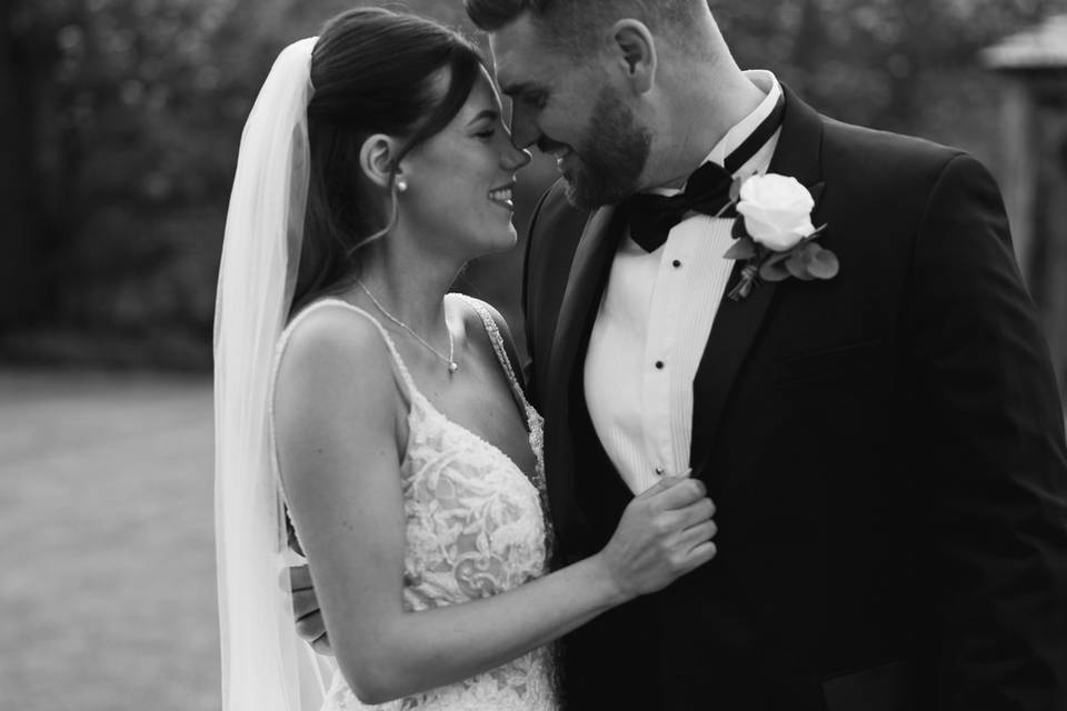 Bride and Groom walk