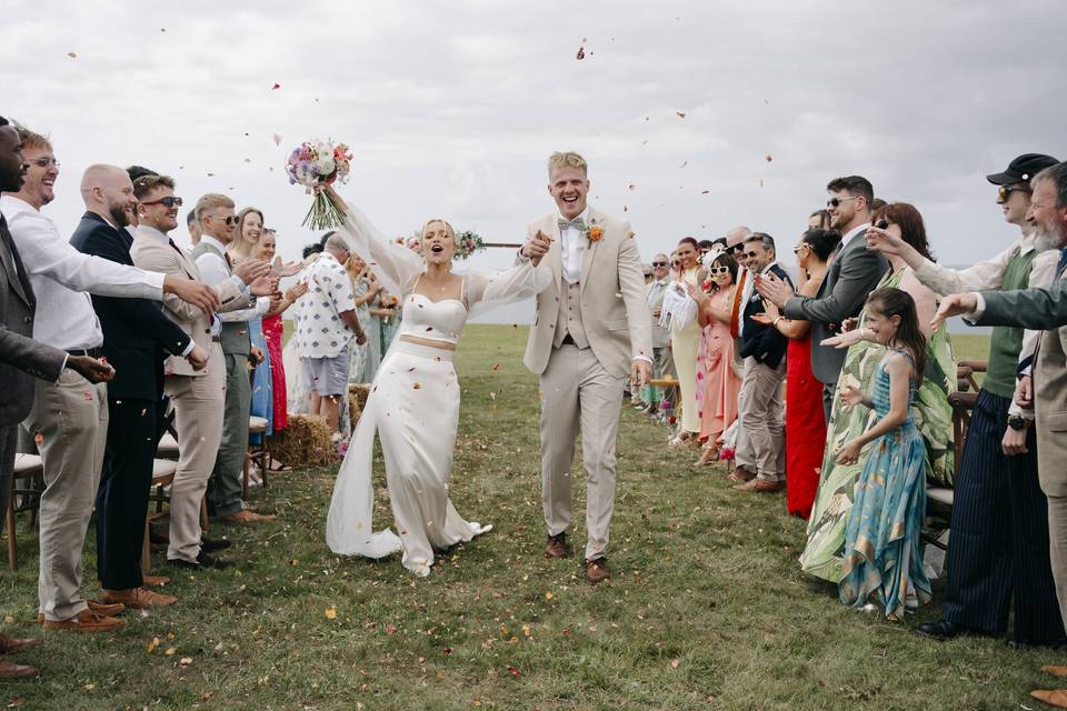 Bride and Groom Cornwall