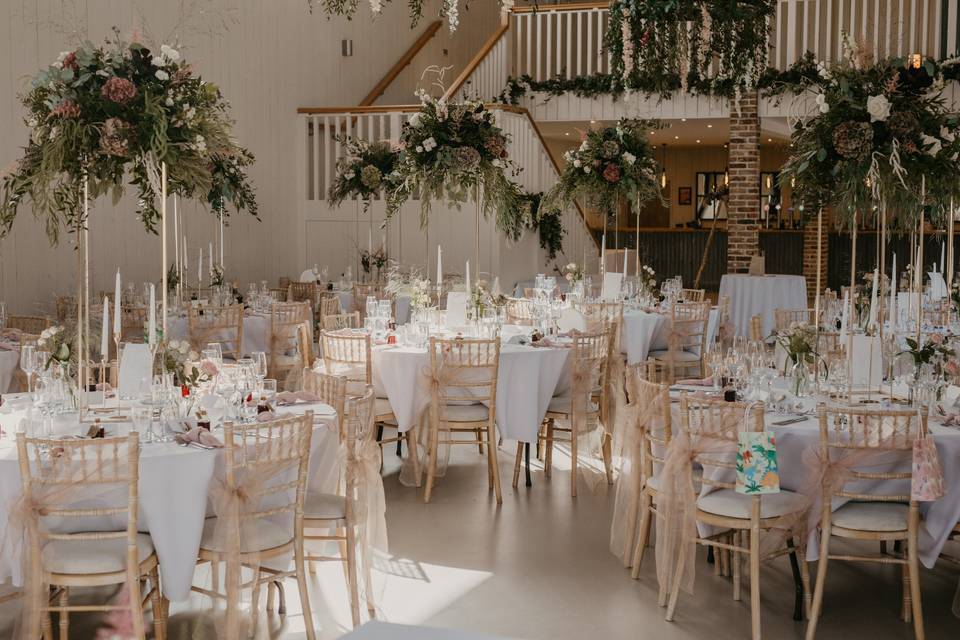 Main barn reception