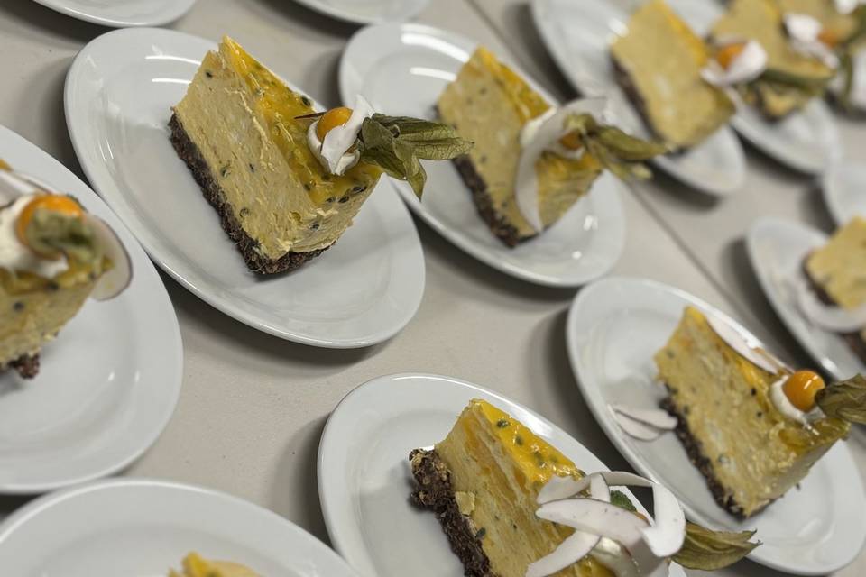 Passion Fruit and Mango Cheese
