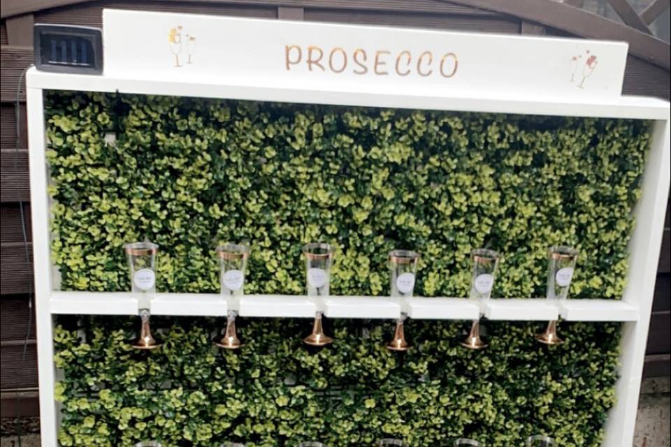 Prosecco wall