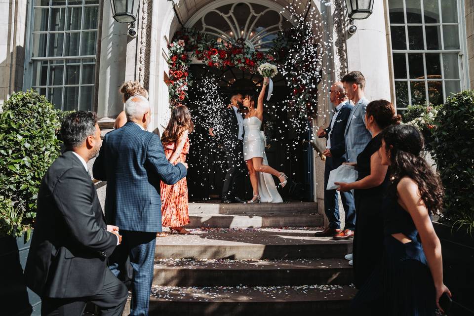 Bride and Groom's Exit