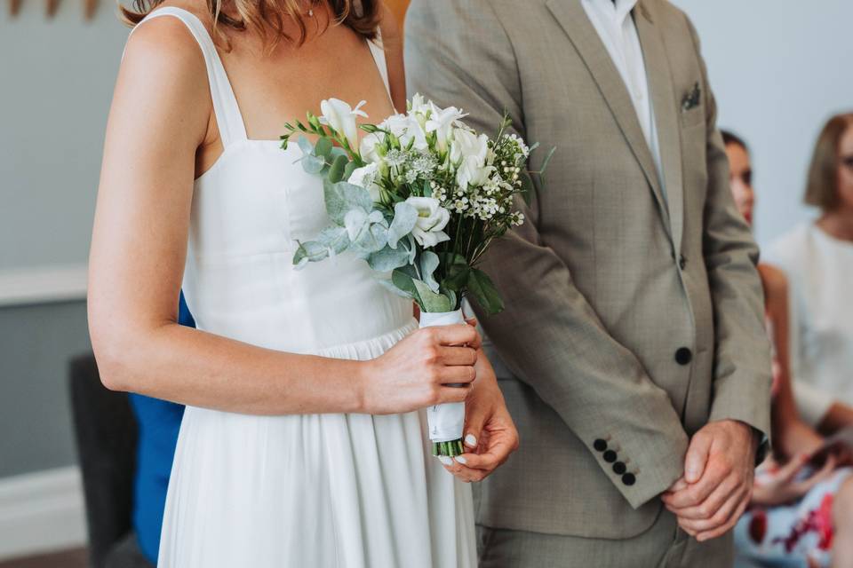 Bride and Groom close-up