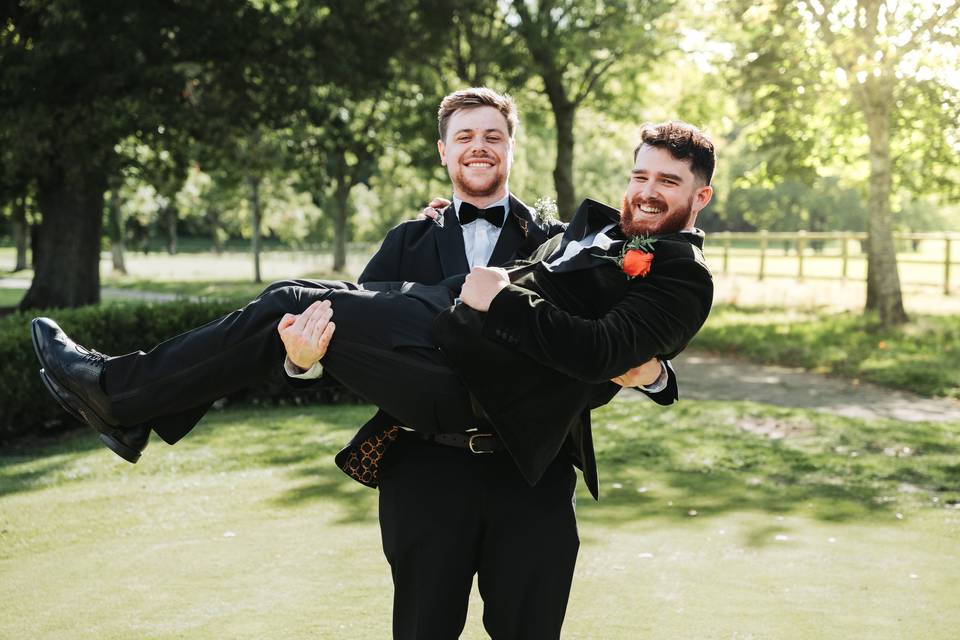 Groom and Best Man