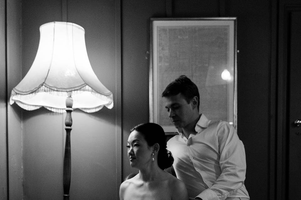 Couple in Reading Room
