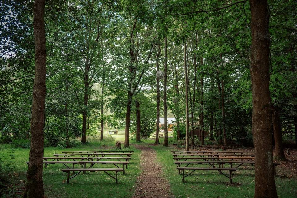 The woodland ceremony